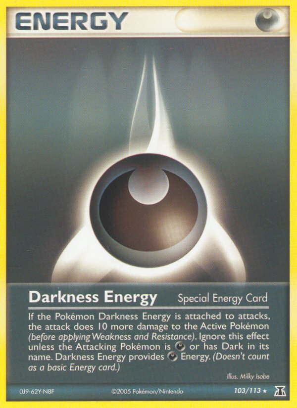Darkness Energy (103/113) [EX: Delta Species] - Card Brawlers | Quebec | Canada | Yu-Gi-Oh!