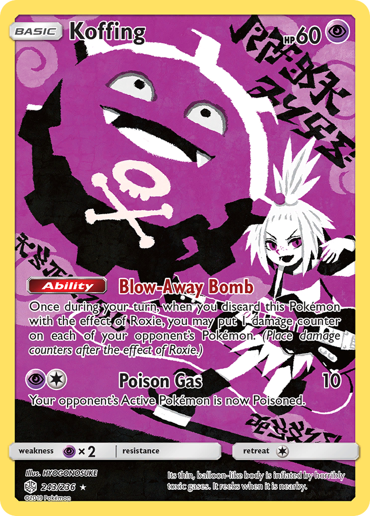 Koffing (243/236) [Sun & Moon: Cosmic Eclipse] - Card Brawlers | Quebec | Canada | Yu-Gi-Oh!