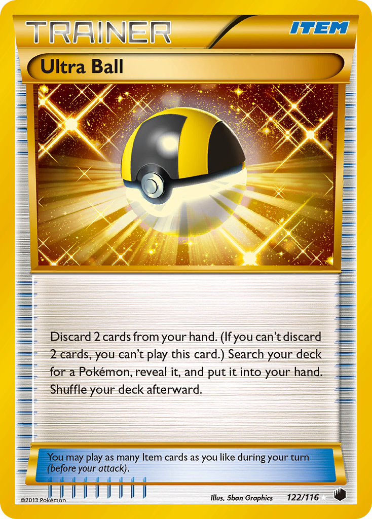 Ultra Ball (122/116) [Black & White: Plasma Freeze] - Card Brawlers | Quebec | Canada | Yu-Gi-Oh!