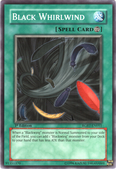 Black Whirlwind [RGBT-EN051] Common - Card Brawlers | Quebec | Canada | Yu-Gi-Oh!