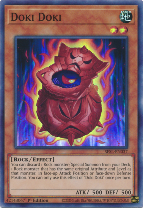 Doki Doki [SESL-EN037] Super Rare - Card Brawlers | Quebec | Canada | Yu-Gi-Oh!