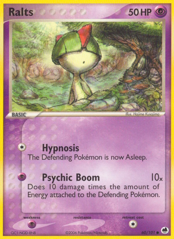 Ralts (60/101) [EX: Dragon Frontiers] - Card Brawlers | Quebec | Canada | Yu-Gi-Oh!