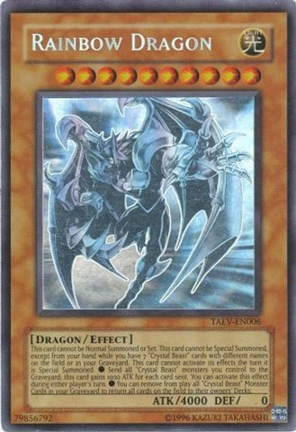 Rainbow Dragon (Chaos Neos Misprint) [TAEV-EN006] Ghost Rare - Card Brawlers | Quebec | Canada | Yu-Gi-Oh!