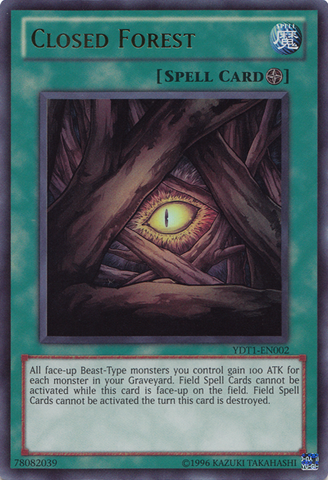 Closed Forest (5D's Duel Transer) [YDT1-EN002] Ultra Rare - Card Brawlers | Quebec | Canada | Yu-Gi-Oh!