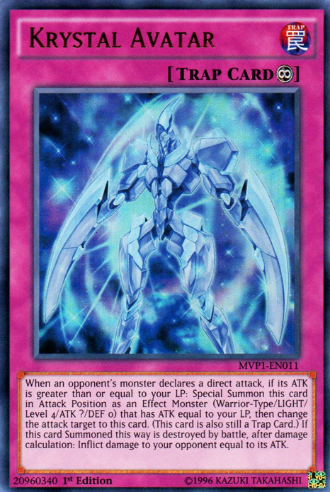 Krystal Avatar [MVP1-EN011] Ultra Rare - Yu-Gi-Oh! - Card Brawlers | Quebec | Canada |