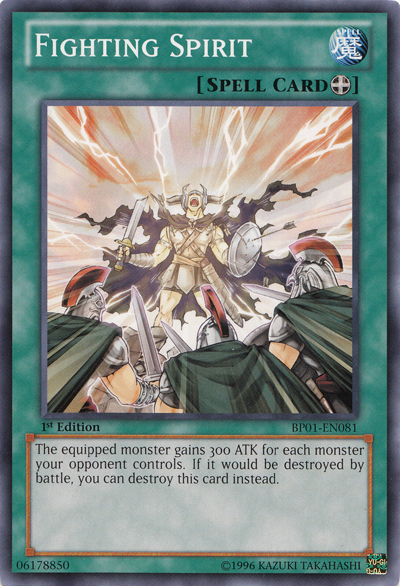 Fighting Spirit [BP01-EN081] Common - Yu-Gi-Oh! - Card Brawlers | Quebec | Canada |