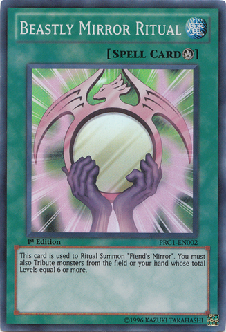 Beastly Mirror Ritual [PRC1-EN002] Super Rare - Card Brawlers | Quebec | Canada | Yu-Gi-Oh!