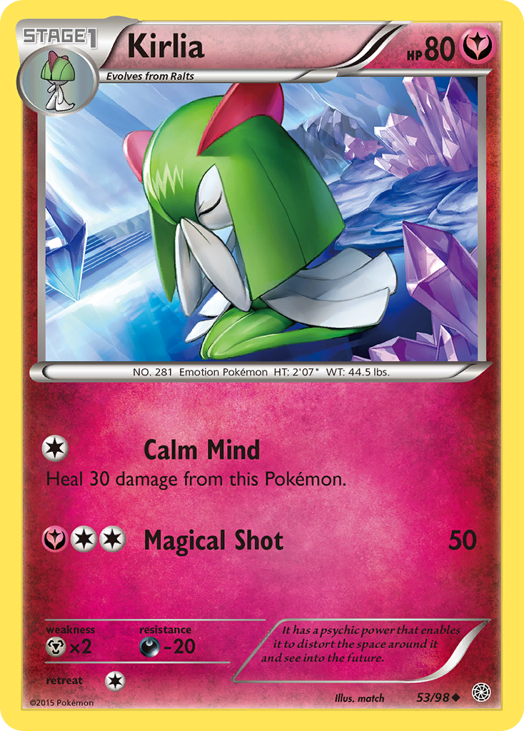 Kirlia (53/98) [XY: Ancient Origins] - Card Brawlers | Quebec | Canada | Yu-Gi-Oh!