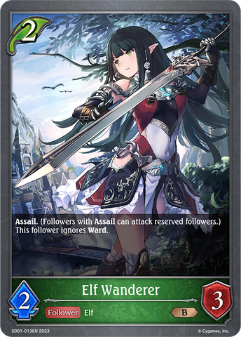 Elf Wanderer (SD01-013EN) [Regal Fairy Princess] - Card Brawlers | Quebec | Canada | Yu-Gi-Oh!