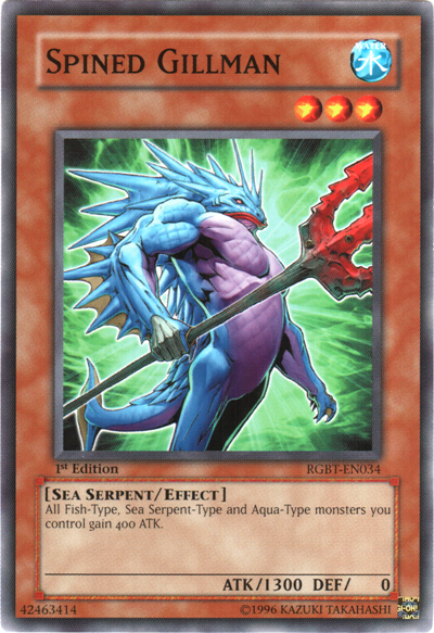 Spined Gillman [RGBT-EN034] Common - Card Brawlers | Quebec | Canada | Yu-Gi-Oh!