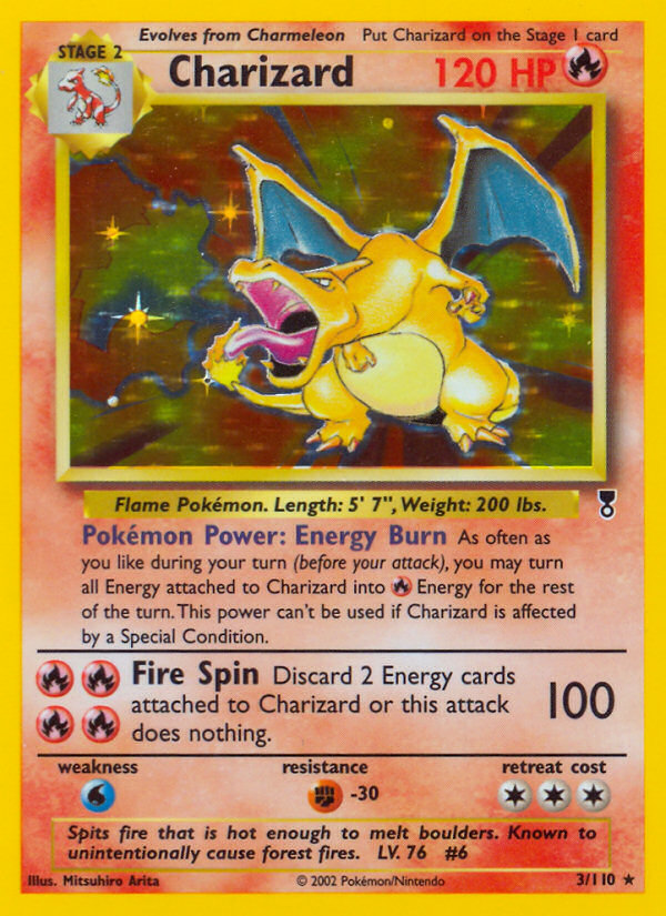 Charizard (3/110) [Legendary Collection] - Card Brawlers | Quebec | Canada | Yu-Gi-Oh!