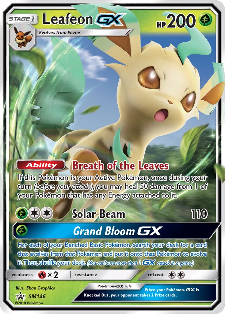 Leafeon GX (SM146) [Sun & Moon: Black Star Promos] - Card Brawlers | Quebec | Canada | Yu-Gi-Oh!