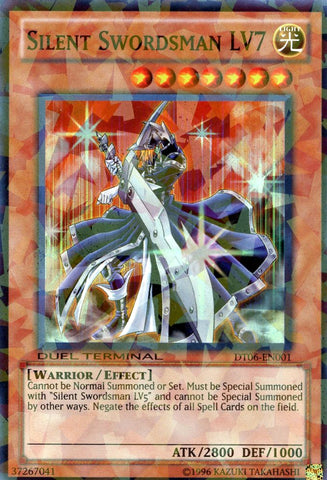 Silent Swordsman LV7 [DT06-EN001] Super Rare - Yu-Gi-Oh! - Card Brawlers | Quebec | Canada |