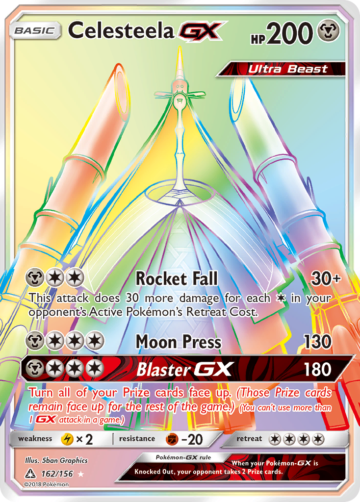 Celesteela GX (162/156) [Sun & Moon: Ultra Prism] - Card Brawlers | Quebec | Canada | Yu-Gi-Oh!