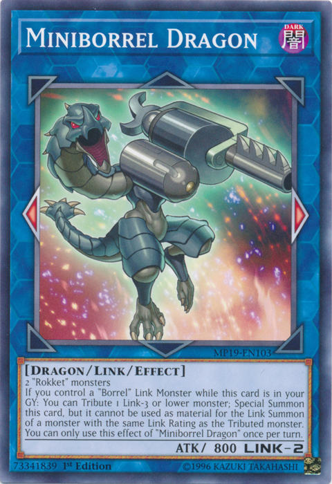 Miniborrel Dragon [MP19-EN103] Common - Card Brawlers | Quebec | Canada | Yu-Gi-Oh!