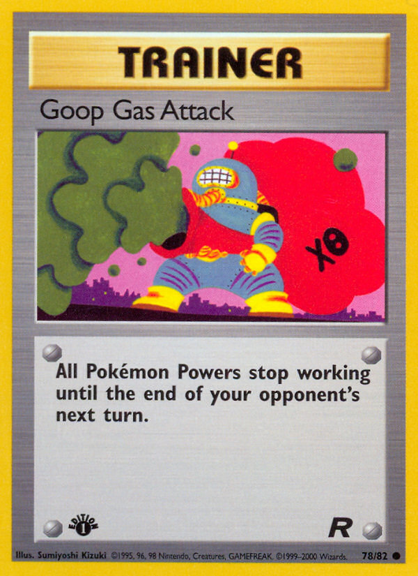 Goop Gas Attack (78/82) [Team Rocket 1st Edition] - Card Brawlers | Quebec | Canada | Yu-Gi-Oh!