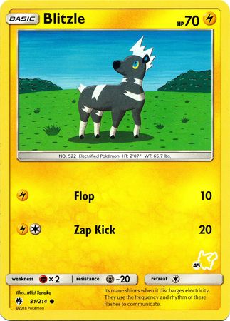 Blitzle (81/214) (Pikachu Stamp #45) [Battle Academy 2020] - Card Brawlers | Quebec | Canada | Yu-Gi-Oh!