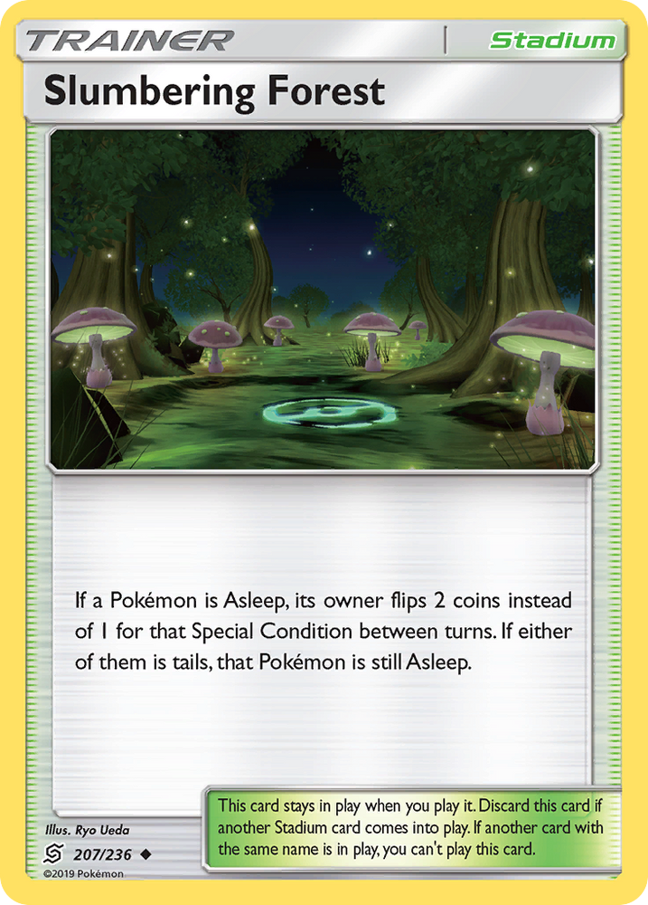 Slumbering Forest (207/236) [Sun & Moon: Unified Minds] - Card Brawlers | Quebec | Canada | Yu-Gi-Oh!