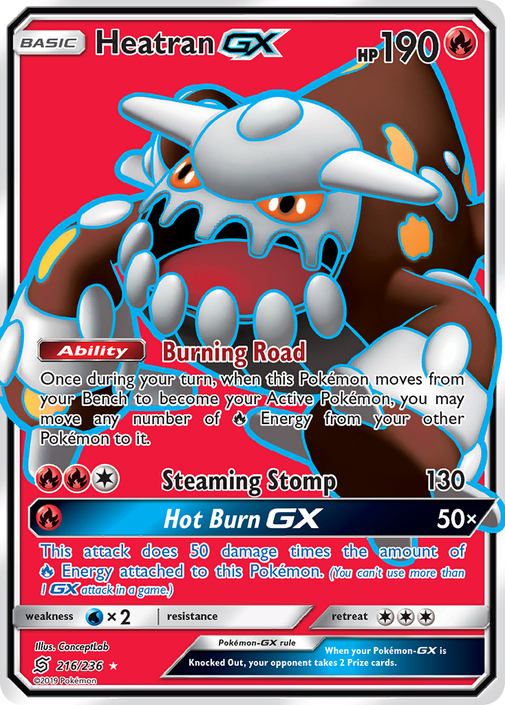 Heatran GX (216/236) [Sun & Moon: Unified Minds] - Card Brawlers | Quebec | Canada | Yu-Gi-Oh!
