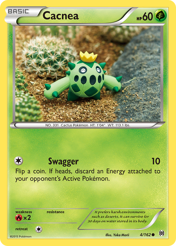 Cacnea (4/162) [XY: BREAKthrough] - Card Brawlers | Quebec | Canada | Yu-Gi-Oh!