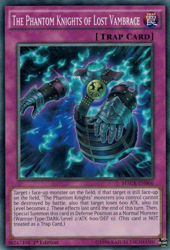 The Phantom Knights of Lost Vambrace [MACR-EN066] Common - Yu-Gi-Oh! - Card Brawlers | Quebec | Canada |