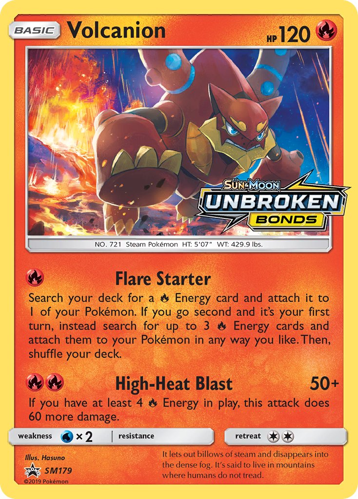 Volcanion (SM179) [Sun & Moon: Black Star Promos] - Card Brawlers | Quebec | Canada | Yu-Gi-Oh!