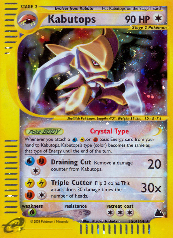 Kabutops (150/144) [Skyridge] - Card Brawlers | Quebec | Canada | Yu-Gi-Oh!