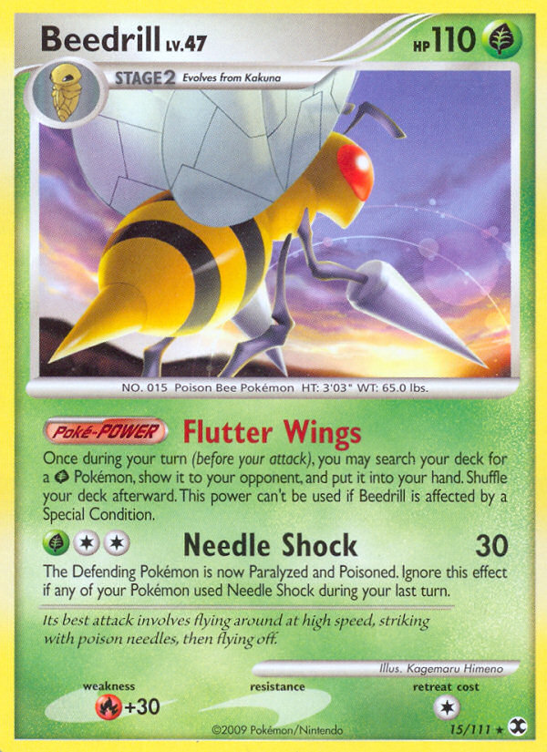 Beedrill (15/111) [Platinum: Rising Rivals] - Card Brawlers | Quebec | Canada | Yu-Gi-Oh!