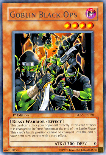 Goblin Black Ops [GLAS-EN030] Rare - Card Brawlers | Quebec | Canada | Yu-Gi-Oh!