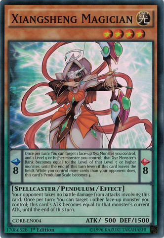 Xiangsheng Magician [CORE-EN004] Super Rare - Yu-Gi-Oh! - Card Brawlers | Quebec | Canada |