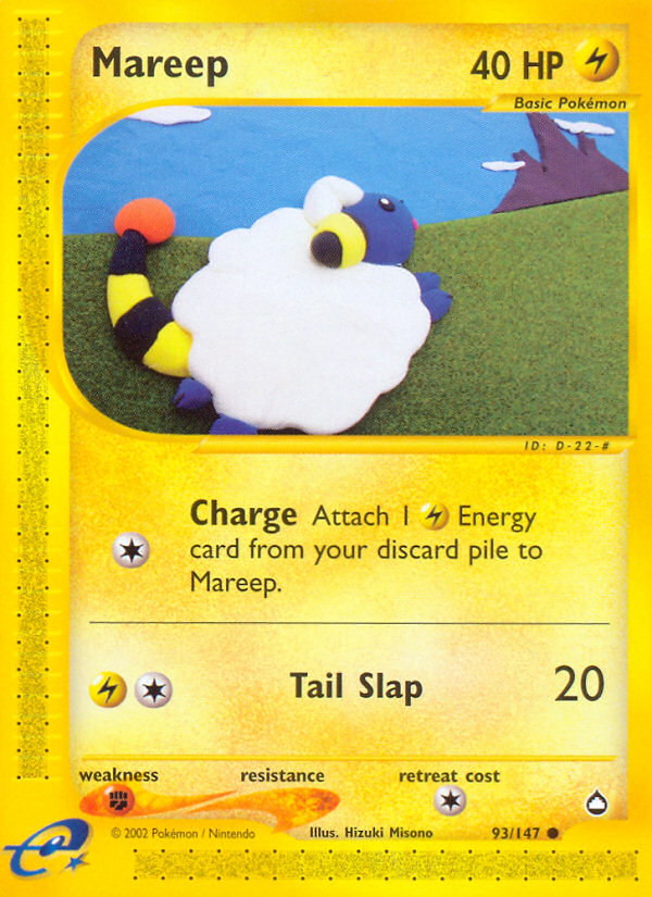 Mareep (93/147) [Aquapolis] - Card Brawlers | Quebec | Canada | Yu-Gi-Oh!