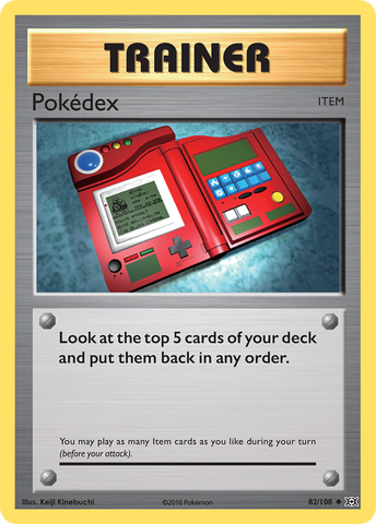 Pokedex (82/108) [XY: Evolutions] - Card Brawlers | Quebec | Canada | Yu-Gi-Oh!