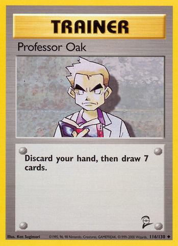 Professor Oak (116/130) [Base Set 2] - Card Brawlers | Quebec | Canada | Yu-Gi-Oh!