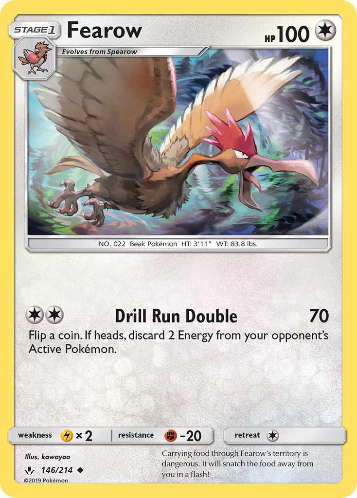 Fearow (146/214) [Sun & Moon: Unbroken Bonds] - Card Brawlers | Quebec | Canada | Yu-Gi-Oh!