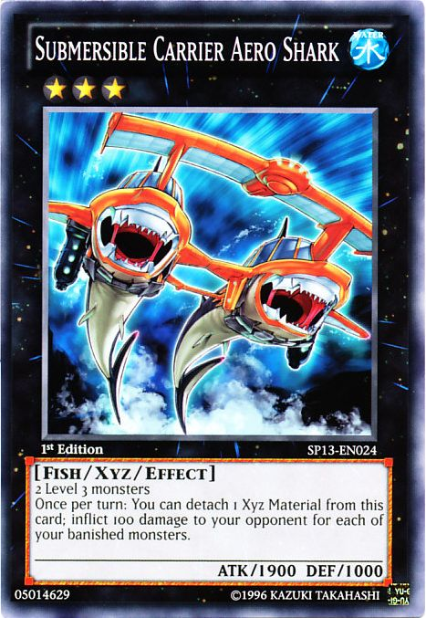 Submersible Carrier Aero Shark [SP13-EN024] Common - Card Brawlers | Quebec | Canada | Yu-Gi-Oh!