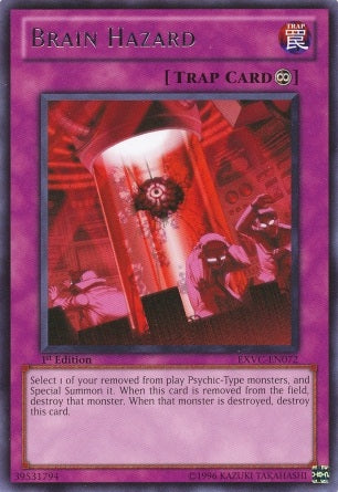 Brain Hazard [EXVC-EN072] Rare - Card Brawlers | Quebec | Canada | Yu-Gi-Oh!