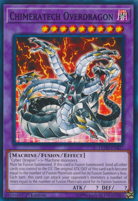 Chimeratech Overdragon [LEDD-ENB27] Common - Yu-Gi-Oh! - Card Brawlers | Quebec | Canada |