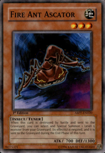 Fire Ant Ascator [ABPF-EN020] Common - Card Brawlers | Quebec | Canada | Yu-Gi-Oh!