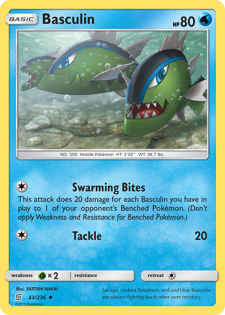 Basculin (43/236) [Sun & Moon: Unified Minds] - Card Brawlers | Quebec | Canada | Yu-Gi-Oh!