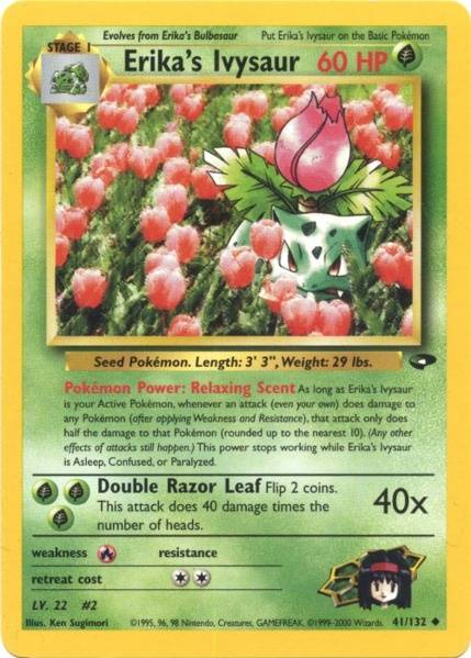Erika's Ivysaur (41/132) [Gym Challenge Unlimited] - Card Brawlers | Quebec | Canada | Yu-Gi-Oh!