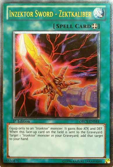 Inzektor Sword - Zektkaliber [ORCS-EN054] Ultimate Rare - Card Brawlers | Quebec | Canada | Yu-Gi-Oh!