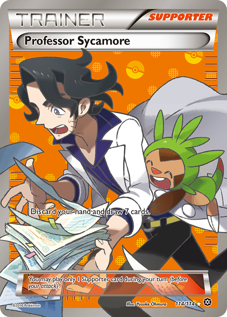 Professor Sycamore (114/114) [XY: Steam Siege] - Card Brawlers | Quebec | Canada | Yu-Gi-Oh!