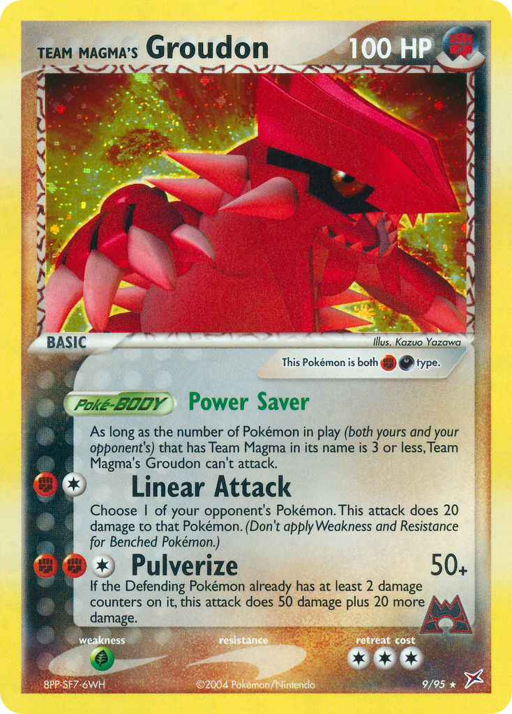 Team Magma's Groudon (9/95) (Theme Deck Exclusive) [EX: Team Magma vs Team Aqua] - Card Brawlers | Quebec | Canada | Yu-Gi-Oh!