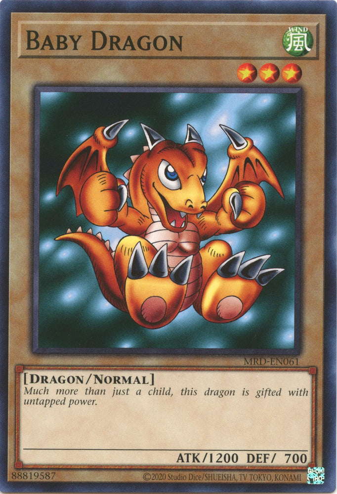 Baby Dragon (25th Anniversary) [MRD-EN061] Common - Card Brawlers | Quebec | Canada | Yu-Gi-Oh!