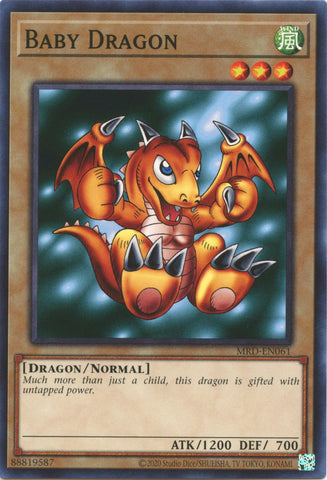 Baby Dragon (25th Anniversary) [MRD-EN061] Common - Card Brawlers | Quebec | Canada | Yu-Gi-Oh!