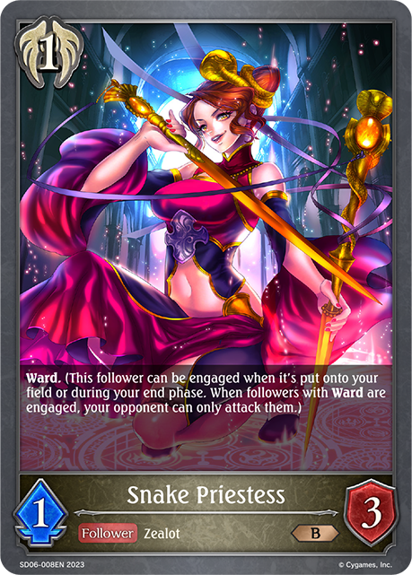 Snake Priestess (SD06-008EN) [Maculate Ablution] - Card Brawlers | Quebec | Canada | Yu-Gi-Oh!