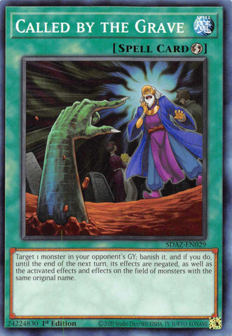 Called by the Grave [SDAZ-EN029] Common - Card Brawlers | Quebec | Canada | Yu-Gi-Oh!