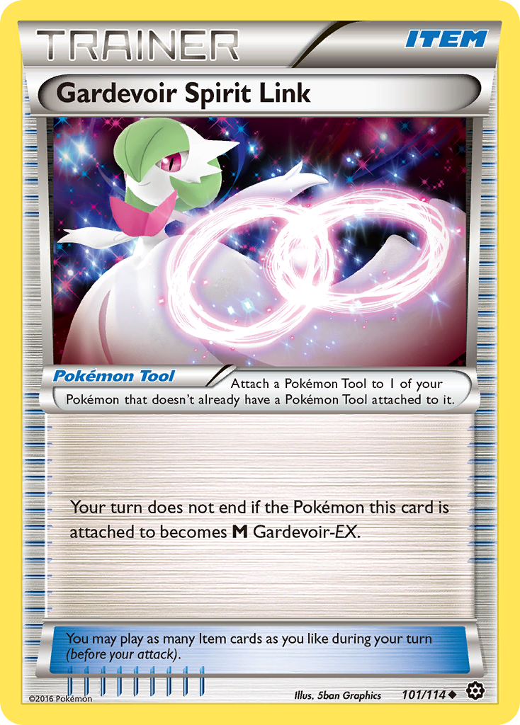 Gardevoir Spirit Link (101/114) [XY: Steam Siege] - Card Brawlers | Quebec | Canada | Yu-Gi-Oh!