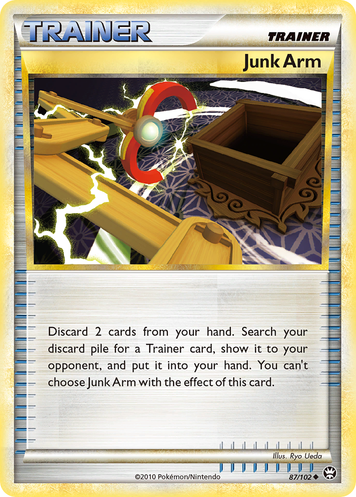 Junk Arm (87/102) [HeartGold & SoulSilver: Triumphant] - Card Brawlers | Quebec | Canada | Yu-Gi-Oh!