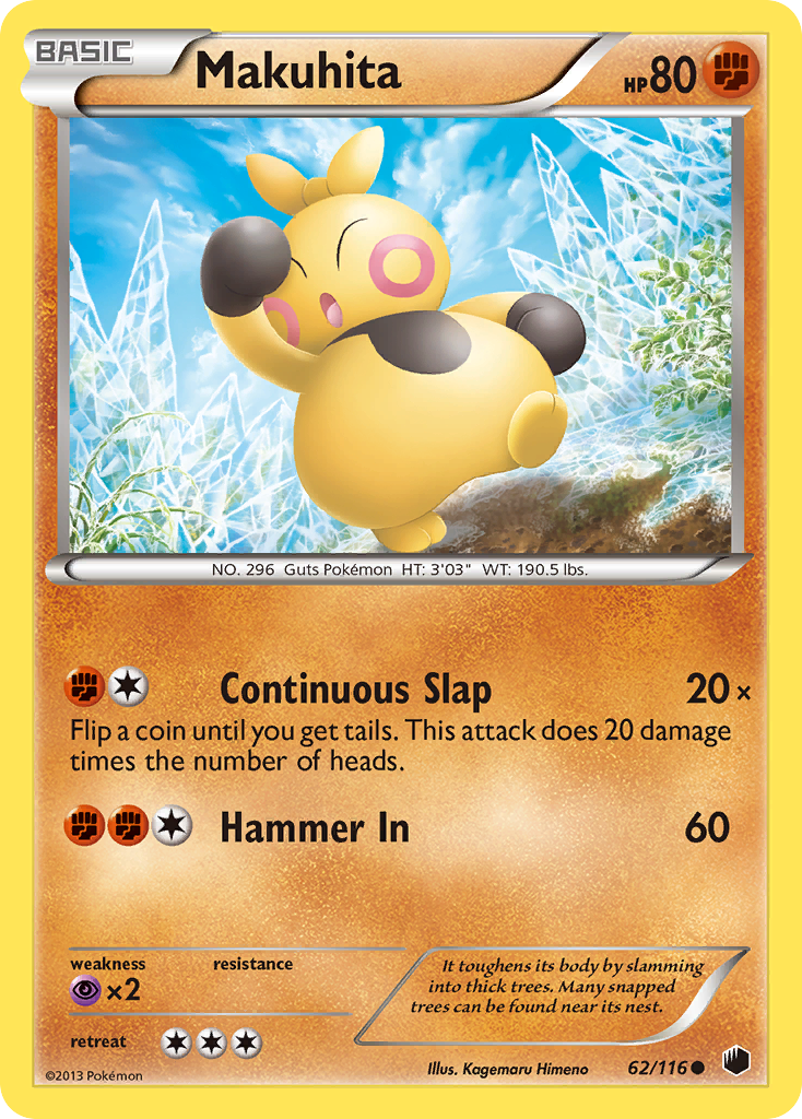 Makuhita (62/116) [Black & White: Plasma Freeze] - Card Brawlers | Quebec | Canada | Yu-Gi-Oh!